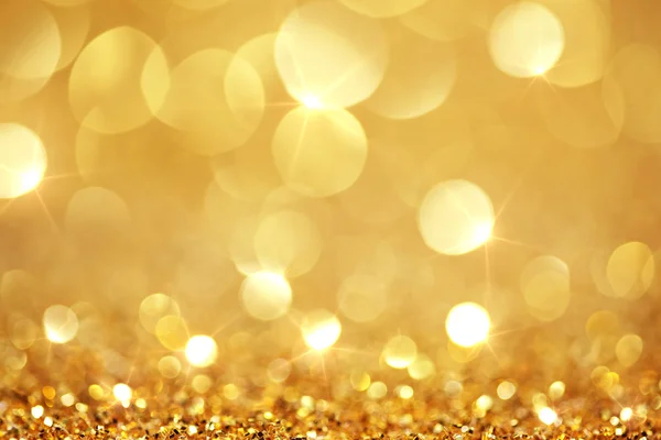 Shiny golden lights — Stock Photo, Image