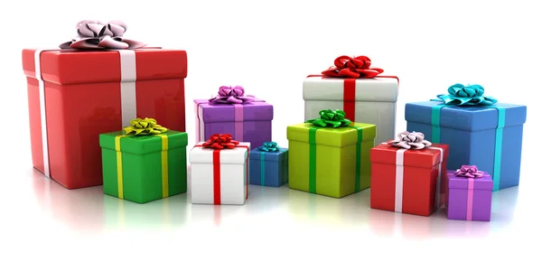 Colorful presents — Stock Photo, Image