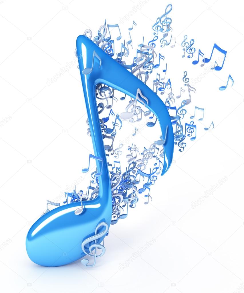 Music notes — Stock Photo © SSilver 32621017