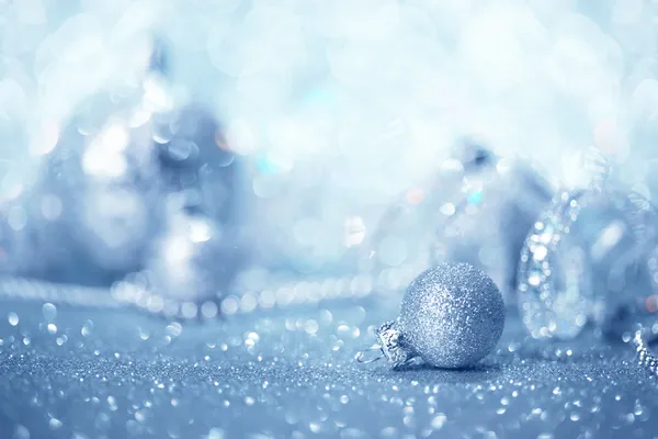 Fondo azul de Navidad — Foto de Stock