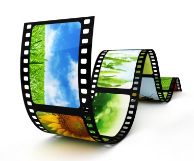 Film şeridi resimli
