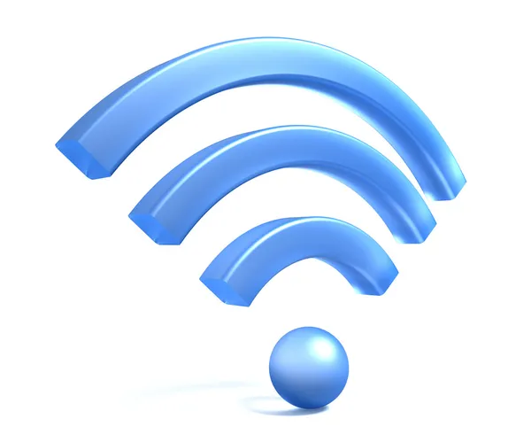 Símbolo WiFi — Fotografia de Stock