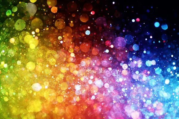 Rainbow of lights — Stock Photo, Image