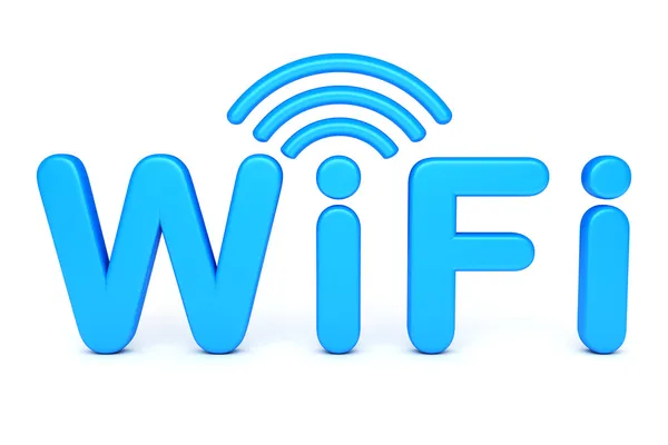 Символ WiFi — стоковое фото