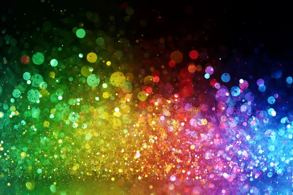 Arco-íris de luzes — Fotografia de Stock