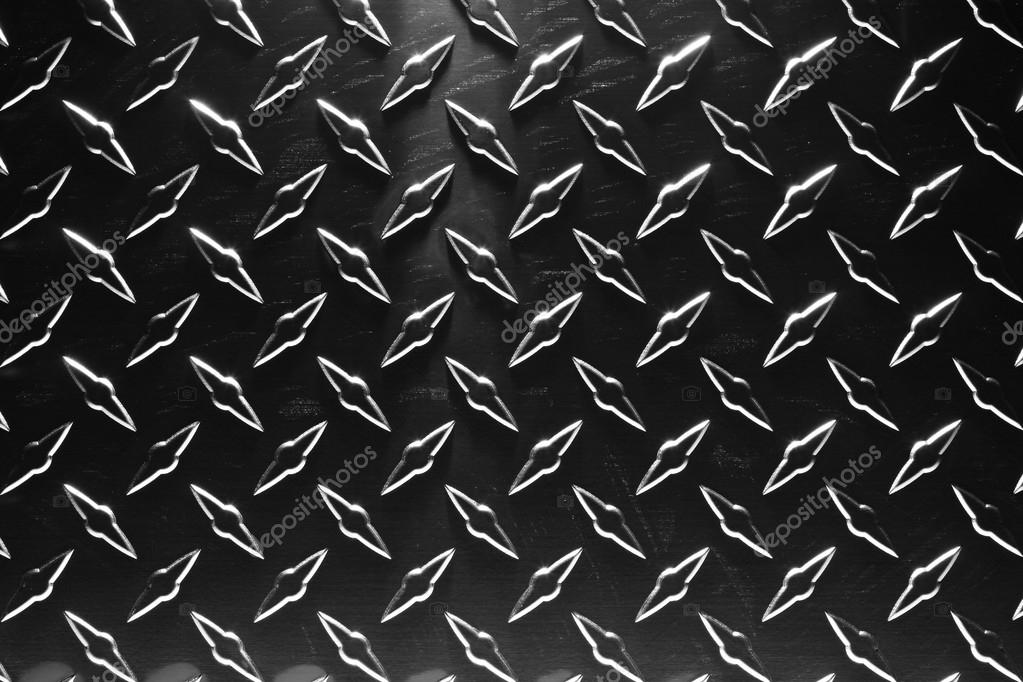 Stainless steel diamond plate background Stock Photo by SSilver
