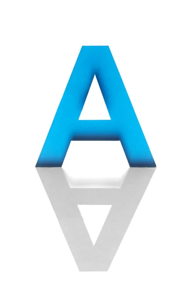 Alphabet Cutout Stencil Letters — Stock Photo, Image