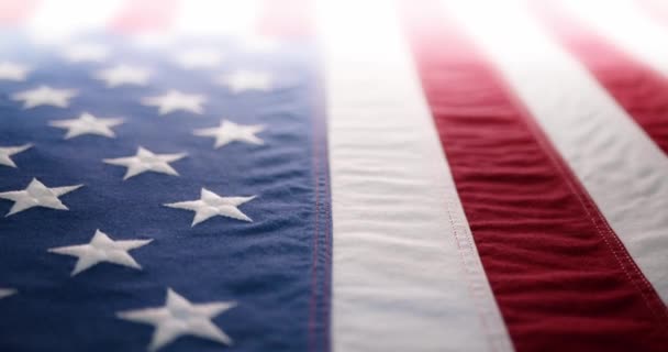 국기의 움직임 2010 Background Memorial Day Veterans Day 4Th July — 비디오