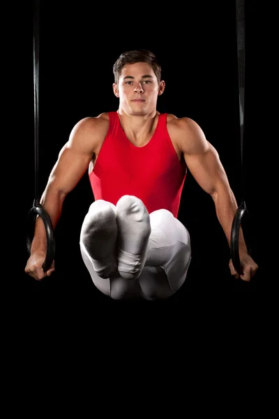 Male Gymnast — Stock Photo, Image