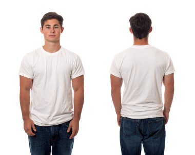 Casual genç adam