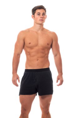 İç çamaşırlı adam