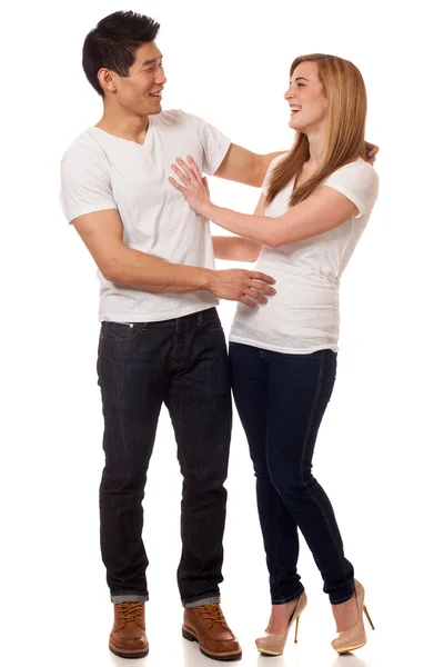 Casual Young Couple — Stock Photo, Image