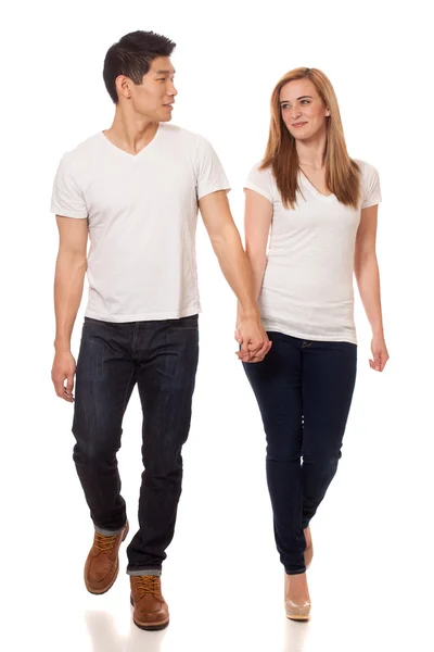 Casual Young Couple — Stock Photo, Image