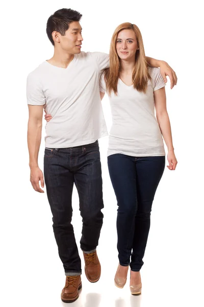 Casual Young Couple — Stock Photo, Image