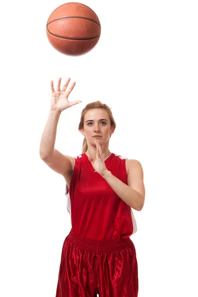 Basketbalspeler — Stockfoto