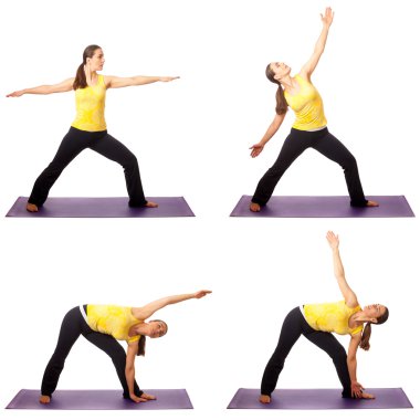 Yoga pose serisi