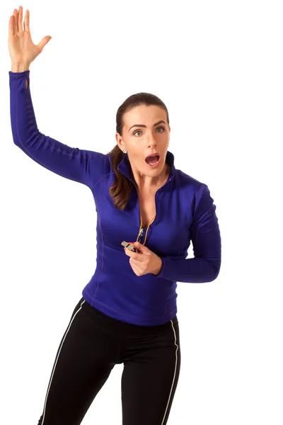 Women's Sports Coach — Stock Photo, Image