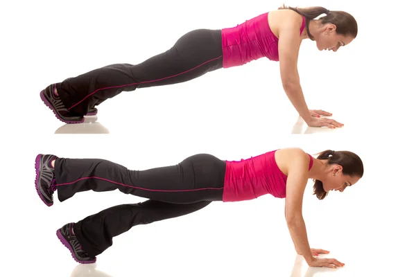 Plank Exercise — Stock Photo, Image