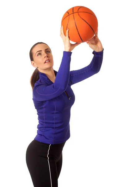 Frauen-Basketball — Stockfoto