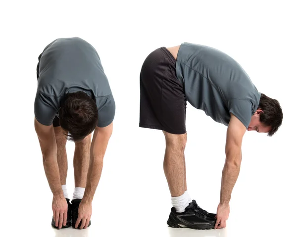 Man Stretching — Stock Photo, Image