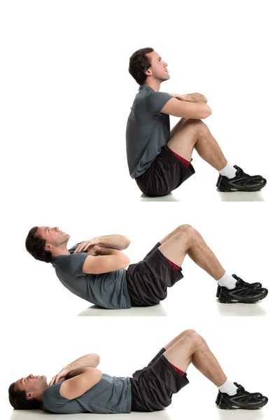 Sit-ups — Stockfoto