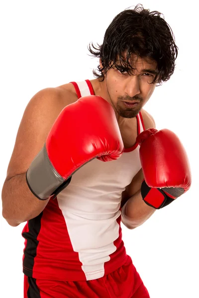 Boxeador masculino — Foto de Stock