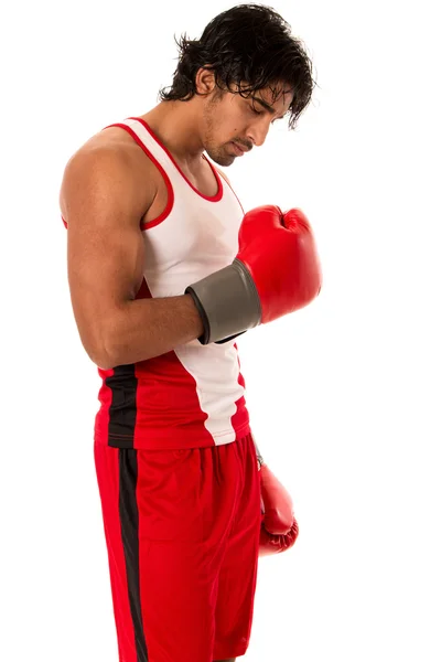 Boxeador masculino — Foto de Stock