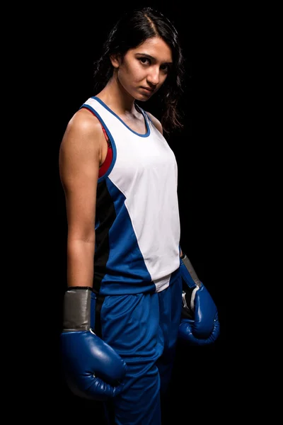 Female Boxer — Stock Photo, Image