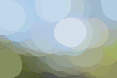 parlak moda arka plan, açık mavi dış hat farklı pastel gölge, yeşil gradyan bulanık arkaplan