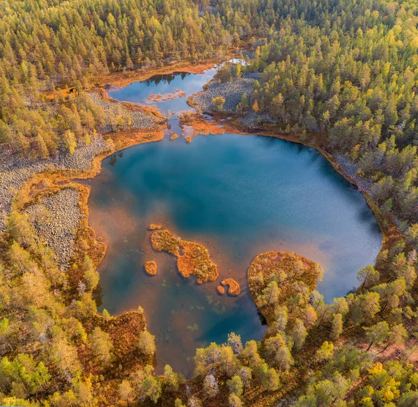 Cresta Uksinskaya Ozovaya Uksinsky Con Lago Monumento Natural Los Paisajes — Foto de Stock