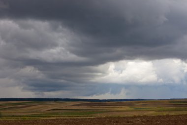 fırtına bulutları.