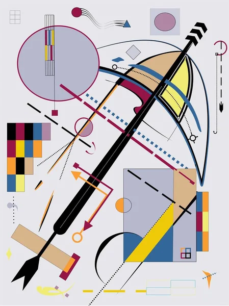 Soyut gri arkaplan, dışavurumculuk sanat tarzı