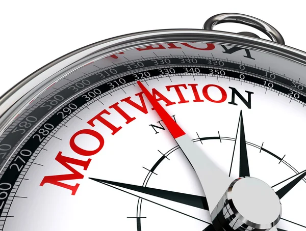 beyaz zemin üzerinde motivasyon kavramsal pusula