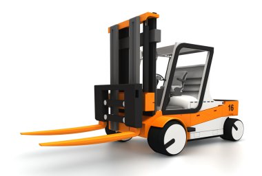 forklifter 3d modeli