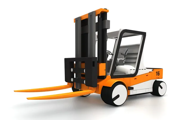 Forklifter 3d model — Stock Photo, Image