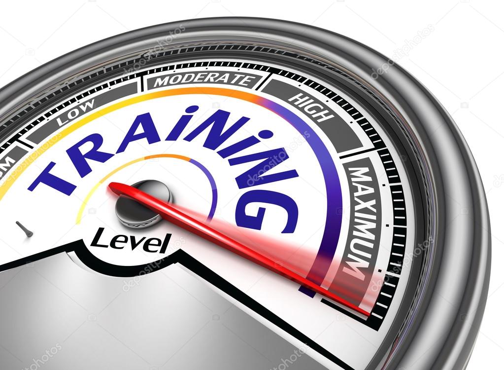 training level conceptual meter