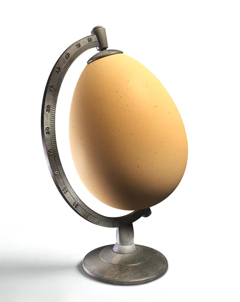 Globo de huevo imagen conceptual para la vida — Foto de Stock