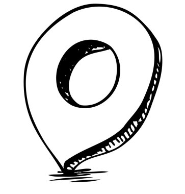 yuvarlak işaretçi.