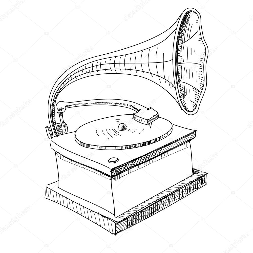 Vintage Gramophone, Record player