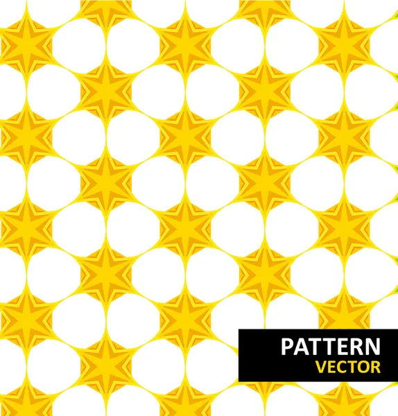 Žluté a oranžové geometrických obrazců bezešvé vzor zápisníku papíru sada — Stockový vektor