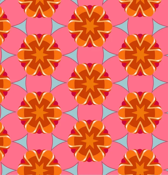 Fond de motif floral sans couture — Image vectorielle