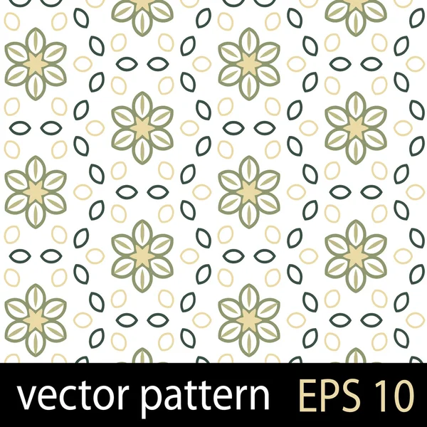 Seamless floral pattern background — Stock Vector