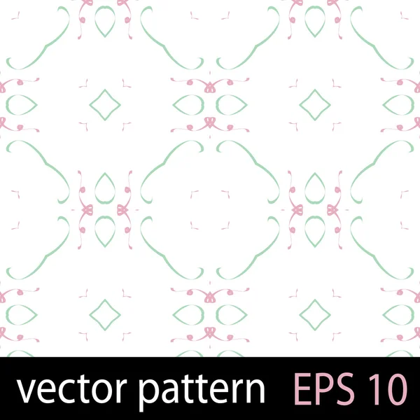 Figuras geométricas rosa y azul patrón sin costura scrapbook conjunto de papel — Vector de stock