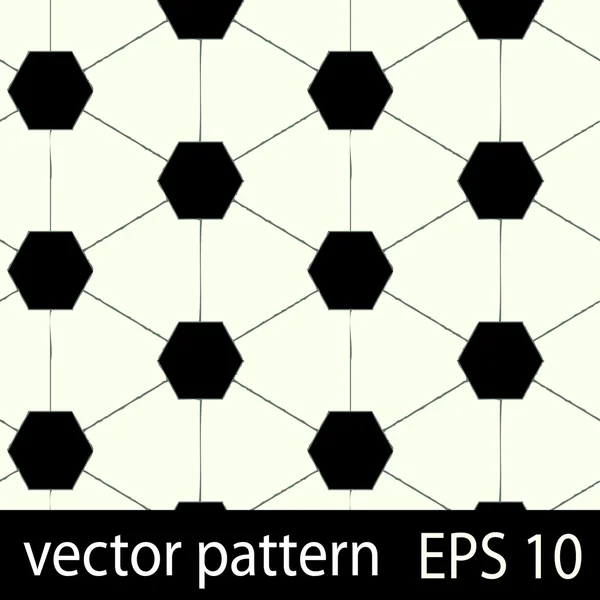 シームレスな黒と白の幾何学的図形パターンのスクラップ ブック紙セット — ストックベクタ