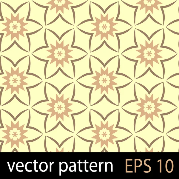 Bezešvé květinový vzor pozadí — Stockový vektor