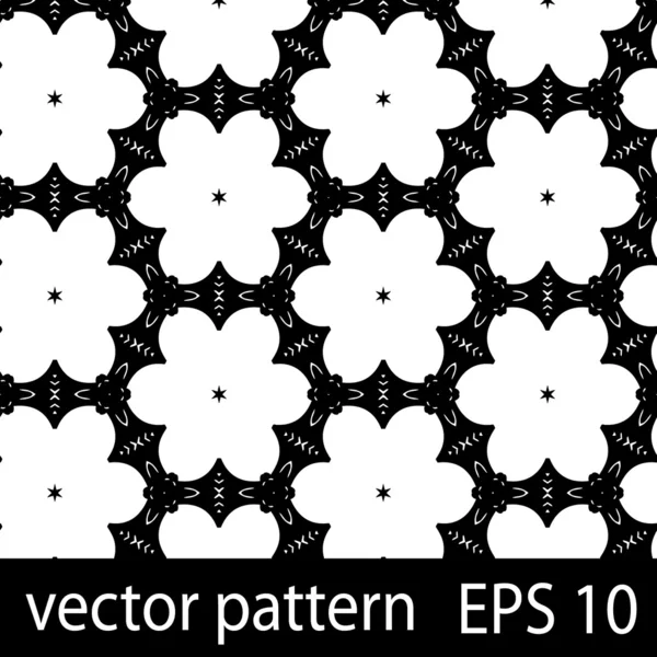 Fondo de patrón floral sin costuras — Vector de stock