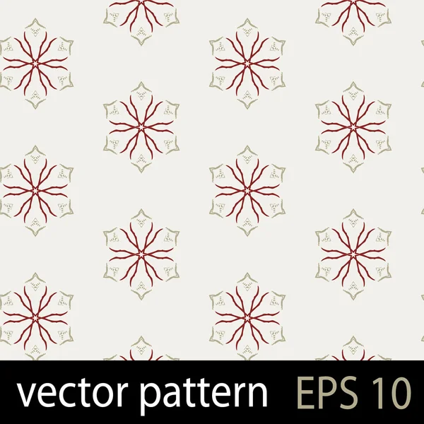 Grey and brown geometric figures seamless pattern scrapbook paper set — Stock Vector