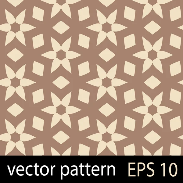 Hnědá geometrických obrazců bezešvé vzor zápisníku papír set — Stockový vektor