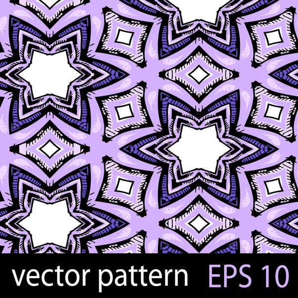 Rosa och lila geometriska figurer seamless mönster scrapbook papper set — Stock vektor