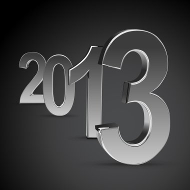 2013 New Year's Eve tebrik kartı